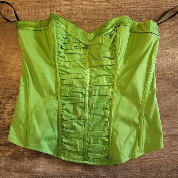 Bebe Ruched Corset Tops - Picture 3 of 6